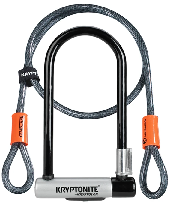 Kryptonite KryptoLok Mini 7 + Câble KryptoFlex 120cm
