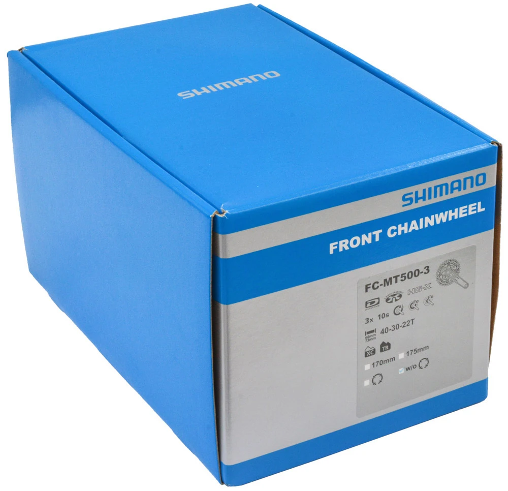 Shimano Manivelle FC-MT500 10 Vitesses 40/30/22 – Image 2