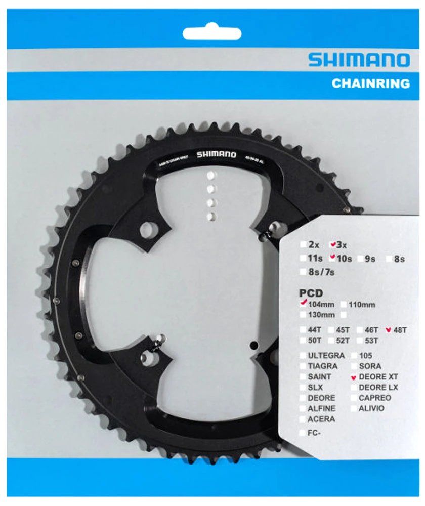 Shimano FC-T8000 Plateau 48T Pour Garde-Chaîne