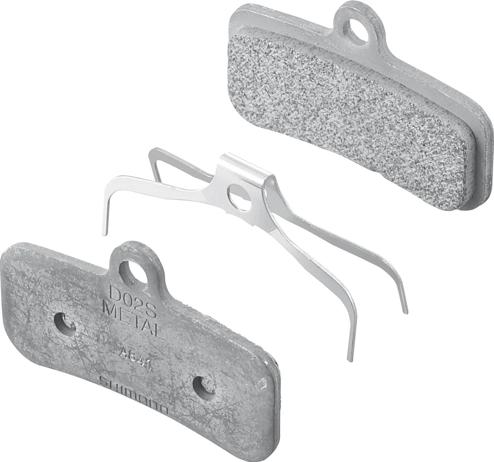 Shimano D02S Plaquettes De Frein à Disque En Métal