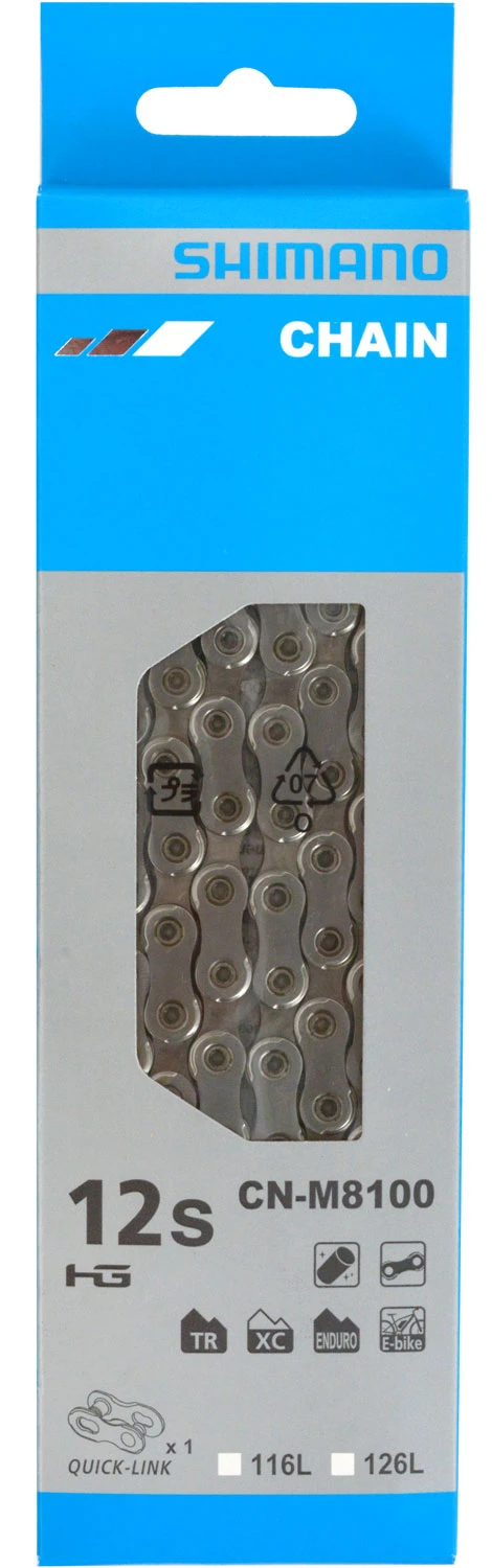 Shimano XT CN-M8100 Chaîne à 12 Vitesses Avec Quick-Link – Image 6